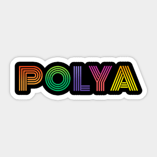 POLYA Sticker